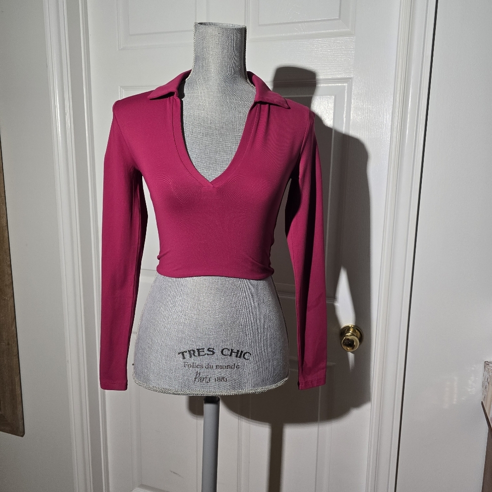 BABATON Aritzia Contour Knit Polo
